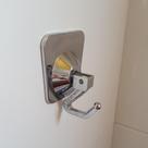 Cabide Cromado Com Ventosa Gancho Suporte Toalha Universal - Daivak