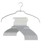 Cabide de camisa MAWA Reston Lloyd Silhouette ultrafino x20 prateado Cabide de camisa MAWA Reston Lloyd Silhouette ultrafino x20 prateado