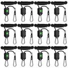 Cabide de luz de cultivo ajustável VIVOSUN, 6 pares, 3 mm e 2,4 m de comprimento Cabide de luz de cultivo ajustável VIVOSUN, 6 pares, 3 mm e 2,4 m de comprimento