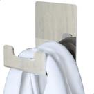 Cabide De Parede Inox Gancho Para Toalhas Adesivo 3M SF.ELG