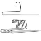 Cabide de roupas MAWA Reverse Hook Trouser Series, conjunto de 10
