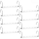 Cabide de roupas Meetu Space Saving Metal, pacote com 8 Cabide de roupas Meetu Space Saving Metal, pacote com 8