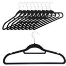 Cabide de Veludo Adulto com gravateiro - Preto - 42 cm - 100 pecas - Loladecor Cabide de Veludo Adulto com gravateiro - Preto - 42 cm - 100 pecas - Loladecor