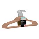 Cabide de Veludo Bege 42cm My Closet Ordene 10 Unidades Cabide de Veludo Bege 42cm My Closet Ordene 10 Unidades