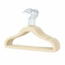 Cabide de Veludo Infantil 30cm Bege - 40 pecas Cabide de Veludo Infantil 30cm Bege - 40 pecas