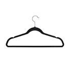 Cabide de Veludo Slim 45cm Preto 10 pecas - CVAPR45010