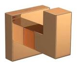 Cabide Deca Quadratta Red Gold 2060.GL83.RD Cabide Deca Quadratta Red Gold 2060.GL83.RD