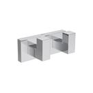 Cabide Duplo Deca Quadratta 2062.C83 Cromado Cabide Duplo Deca Quadratta 2062.C83 Cromado