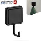 Cabide Gancho Multiuso Para Toalha Objetos Adesivo Dupla Face Banheiro Preto Fosco - 185PT Future