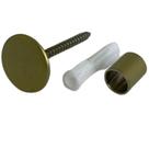 Cabide Gancho Pino de Metal 1,5cm Dourado Fixador de Espelhos Parede Duler