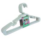 Cabide Infantil 5 Pçs Branco Reforçado 28x14cm Trioplast