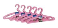 Cabide Infantil Kit Com 25 Unidades Rosa - Rainha
