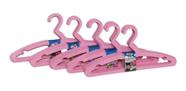 Cabide Infantil Rosa Kit Com (25 Unidades) Da Rainha