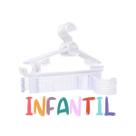 Cabide Infantil Titureiro De Luxo Executivo Reforçado Organizar Roupas Closet -ACRILICO