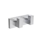 Cabide lavatorio quadratta duplo Cabide lavatorio quadratta duplo
