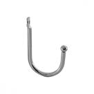 Cabide M.S 1-Simples Metal Cromado