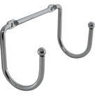 Cabide M.S 2-Duplo Metal Cromado