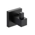 Cabide Metal Black Fosco Aço Porta Toalhas Gancho Preto
