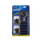 Cabide Organizador de Cintos e Gravatas para Guarda Roupas