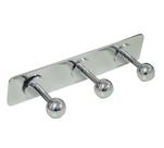 Cabide Para Banheiro Cromado Modelo CAB-9010-3 Italy Line