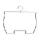 Cabide Para Calção Cristal Cinquetti, Suporte Para Bermudas E Calções, Incolor, Design Robusto E Moderno, Maximize Seu E Cabide Para Calção Cristal Cinquetti, Suporte Para Bermudas E Calções, Incolor, Design Robusto E Moderno, Maximize Seu E