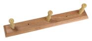 Cabide para parede com 3 pinos 33 x 5