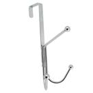 Cabide para porta triplo 19,5cm em metal gancho triplo - Toda Casa