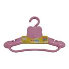 Cabide para roupa infantil roupa de bebê Urso Adoleta Bebe com 2 peças Rosa Escuro