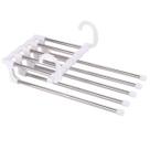 Cabide para Roupas Inox 5 Divisórias Multifuncional