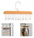 Cabide Plástico Com 8 Ganchos Organizador Armário Closet - Clink
