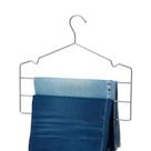 Cabide Triplo Aço Cromado Para Calça Kit 2 Peças - Arthi