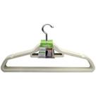 Cabide Veludo Bege C/10 Unidades Kit
