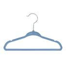 Cabide Veludo Infantil Slim Azul Kit 40 Cabide Veludo Infantil Slim Azul Kit 40
