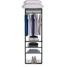 Cabideiro Arara Closet Casal Prateleira Aço Aramado 0,70m