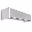 Cabideiro Arara De Parede Em Mdf Com Barra - Branco Cabideiro Arara De Parede Em Mdf Com Barra - Branco