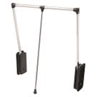 Cabideiro Basculante Extensível G Preto 83cm a 1,20cm - 12kg
