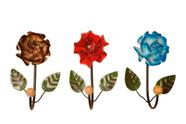 Cabideiro de 2 ganchos Flor