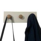 Cabideiro De Parede Com 3 Suportes Para Casacos, Bolsas, Blusas