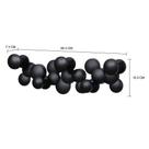 Cabideiro de parede com 5 ganchos bubble
