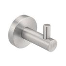 Cabideiro drop simples de parede em aço inox escovado dpace8510