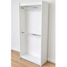 Cabideiro Duplo 100% Mdf Branco - Suprema Móveis