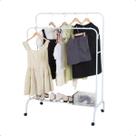 Cabideiro Duplo Para Roupa Arara Organizador Aço 2 niveis