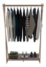 Cabideiro Expositor Aberto Modelo Arara Infantil Promo Madeira Pinus