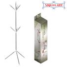 Cabideiro Mancebo Aco Inox Branco Niquelart