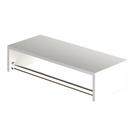 Cabideiro Mdf De Parede Arara Porta Roupas 60cm Nicho Quarto Cor Branco - DiCarlo