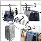 Cabideiro Organizador Multiuso Inox Retrátil 5 Em 1 Calças