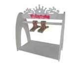 Cabideiro para roupa de Boneca com 12 cabides Cabideiro para roupa de Boneca com 12 cabides