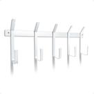 Cabideiro Parede Porta Suporte Moderno Bars 5 Ganchos Aço Industrial Para Pendurar Roupas Bolsas Cabideiro Parede Porta Suporte Moderno Bars 5 Ganchos Aço Industrial Para Pendurar Roupas Bolsas