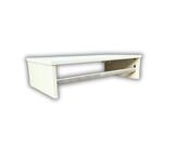 Cabideiro Suspenso, em MDF branco 15mm,com haste de metal.
