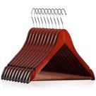 Cabides de madeira Casafield 10 Cherry Lotus Wood com gancho Cabides de madeira Casafield 10 Cherry Lotus Wood com gancho